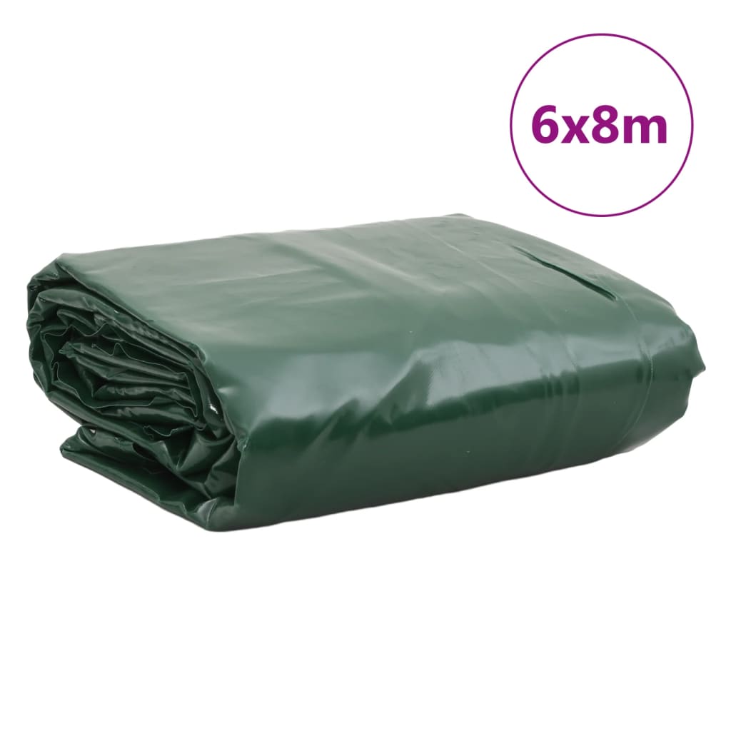 Cerada zelena 6 x 8 m 650 g/m²