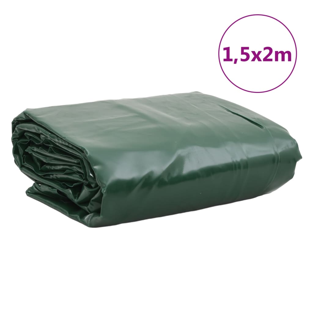 Cerada zelena 1,5x2 m 650 g/m²