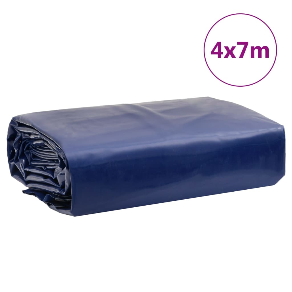 Cerada plava 4 x 7 m 650 g/m²