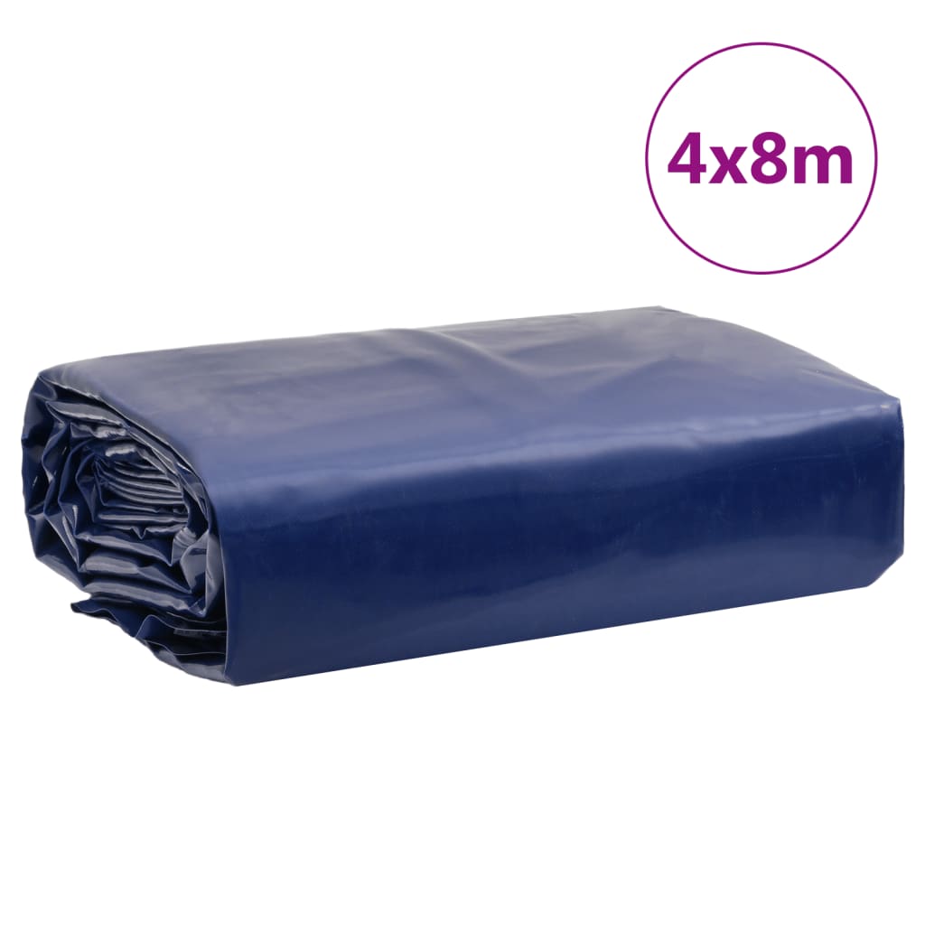 Cerada plava 4 x 8 m 650 g/m²