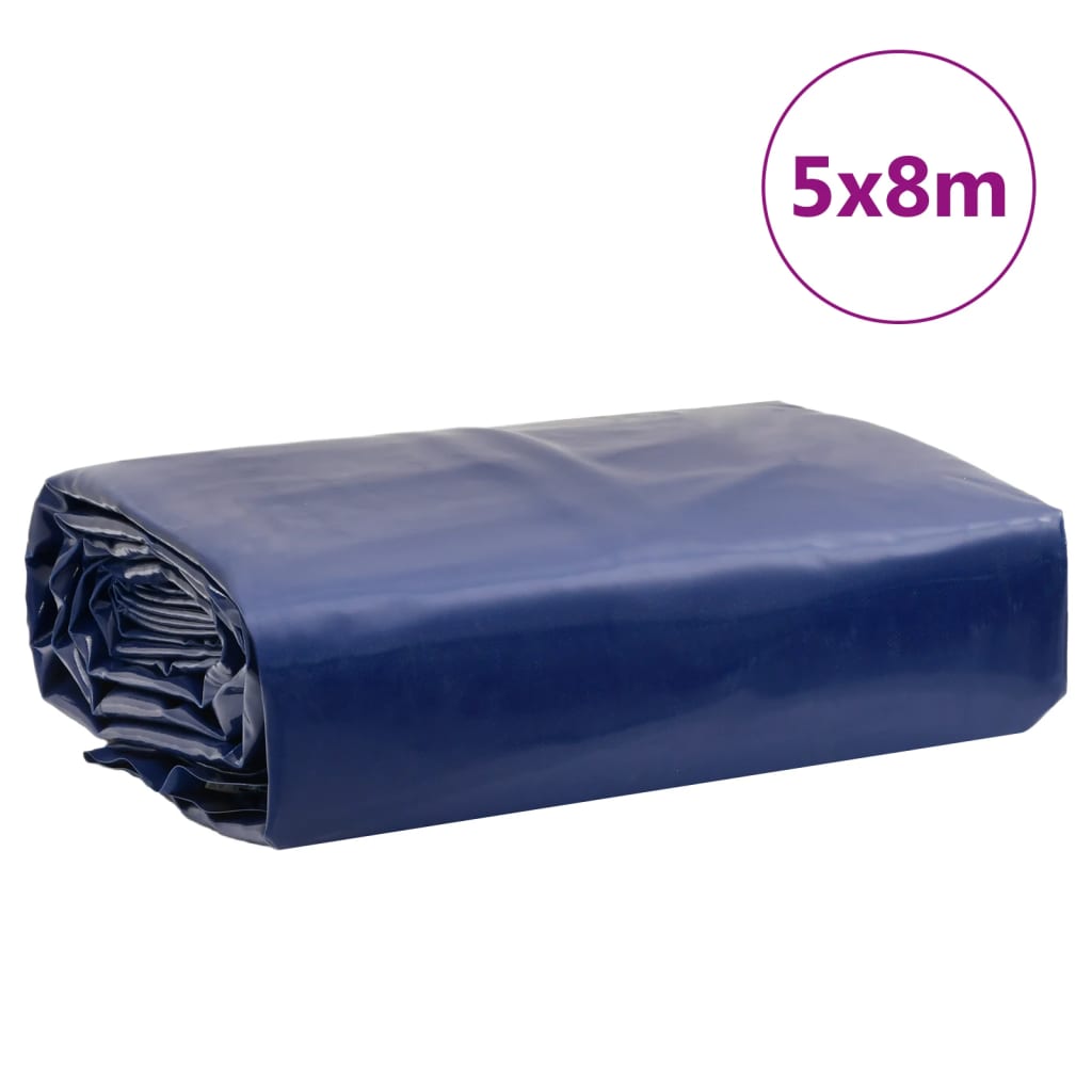Cerada plava 5 x 8 m 650 g/m²