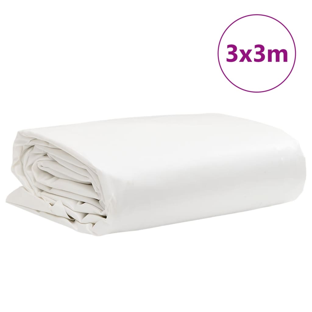 Cerada bijela 3 x 3 m 650 g/m²