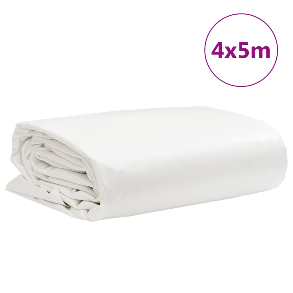 Cerada bijela 4 x 5 m 650 g/m²