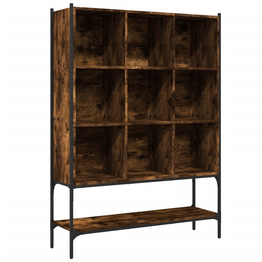 Regal za knjige boja hrasta 102x30x141,5 cm konstruirano drvo