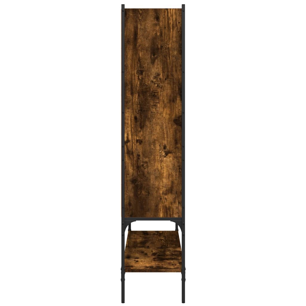 Regal za knjige boja hrasta 102x30x141,5 cm konstruirano drvo