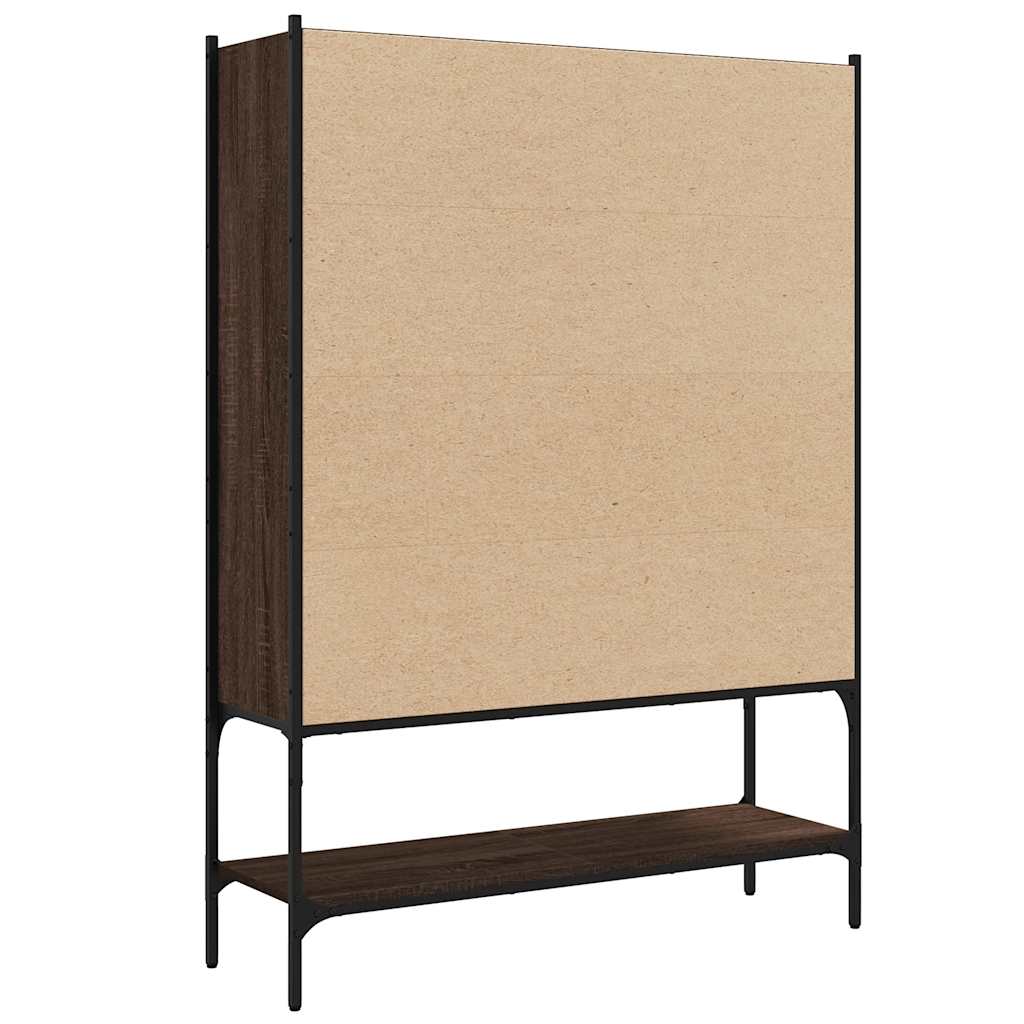 Regal za knjige boja hrasta 102x30x141,5 cm konstruirano drvo