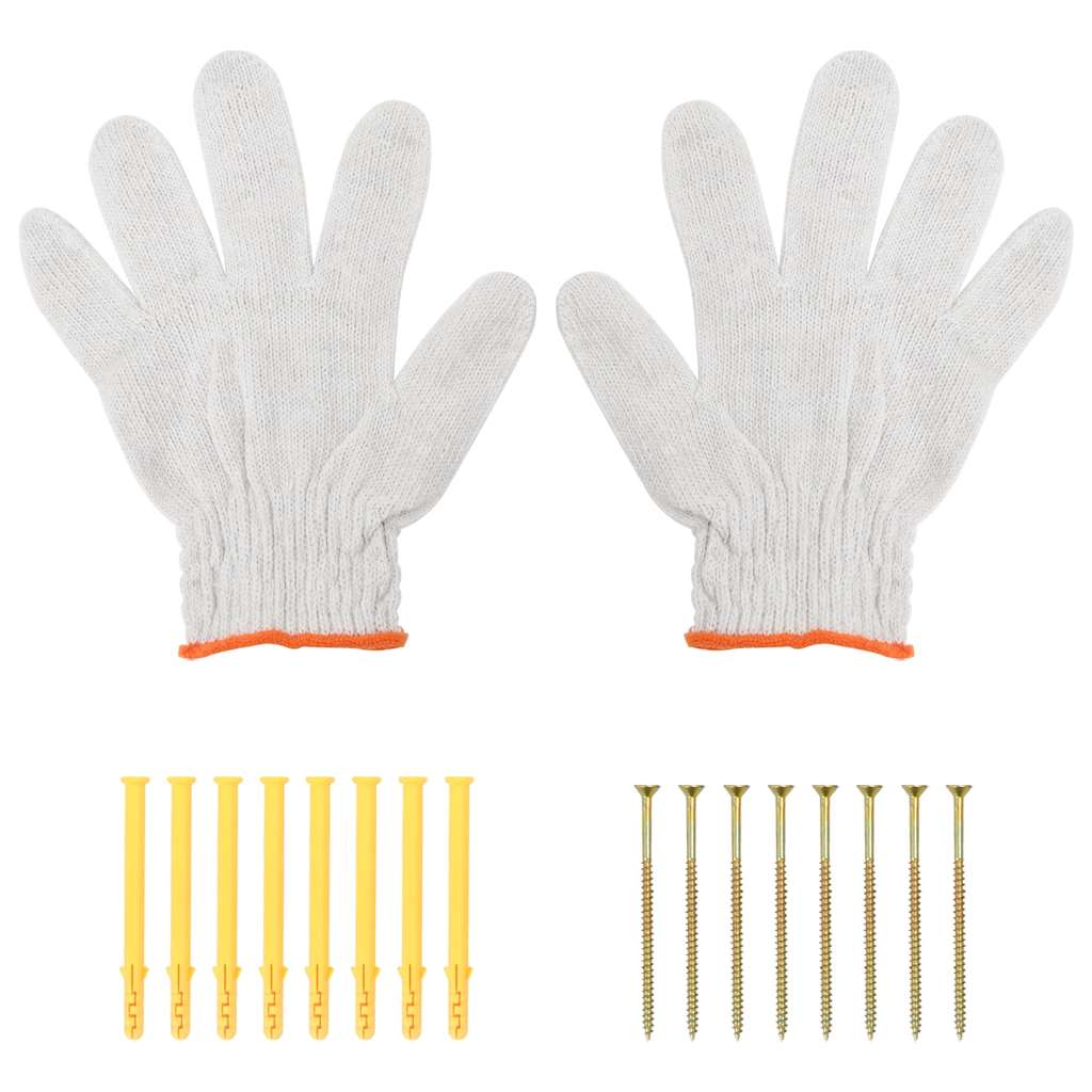 Nosači za police 4 kom 23,5x2,5x15,5cm srebrni nehrđajući čelik
