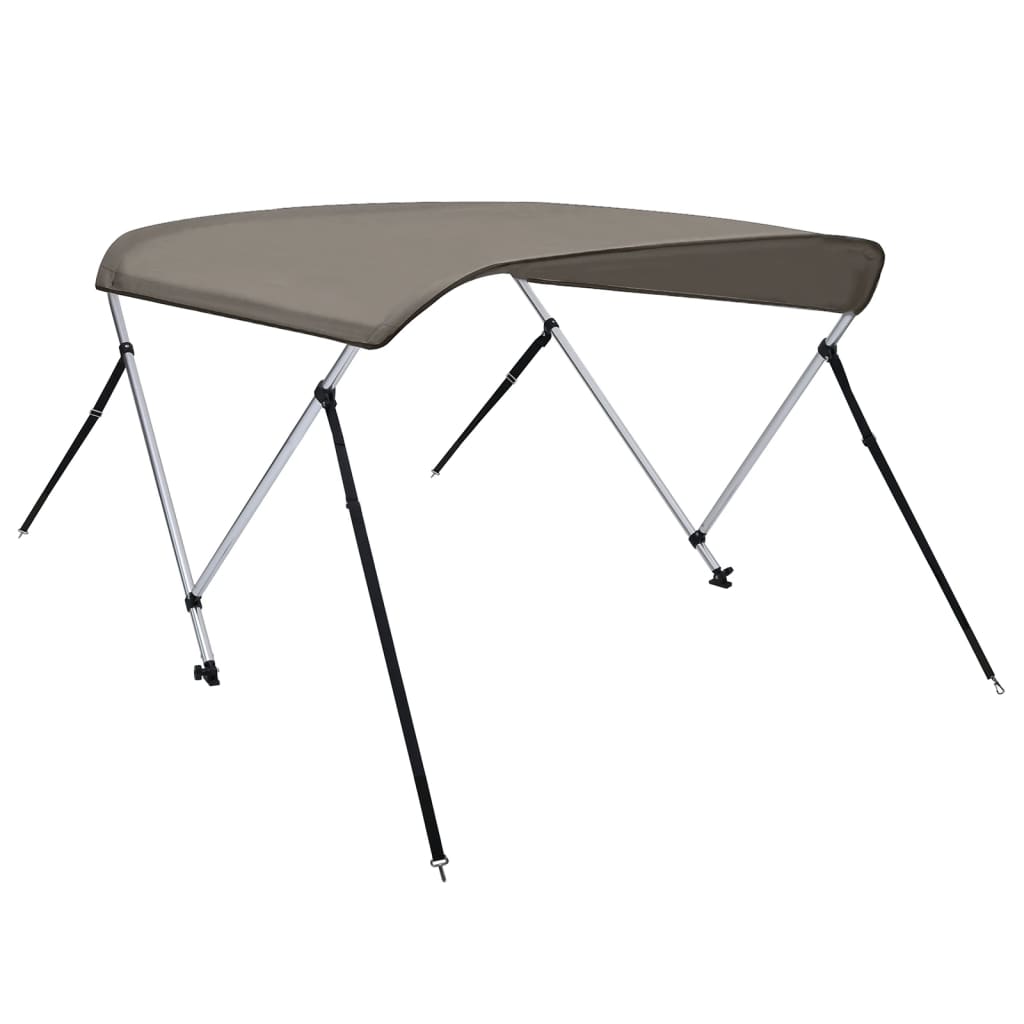 Tenda bimini s 2 luka siva 180x130x110 cm