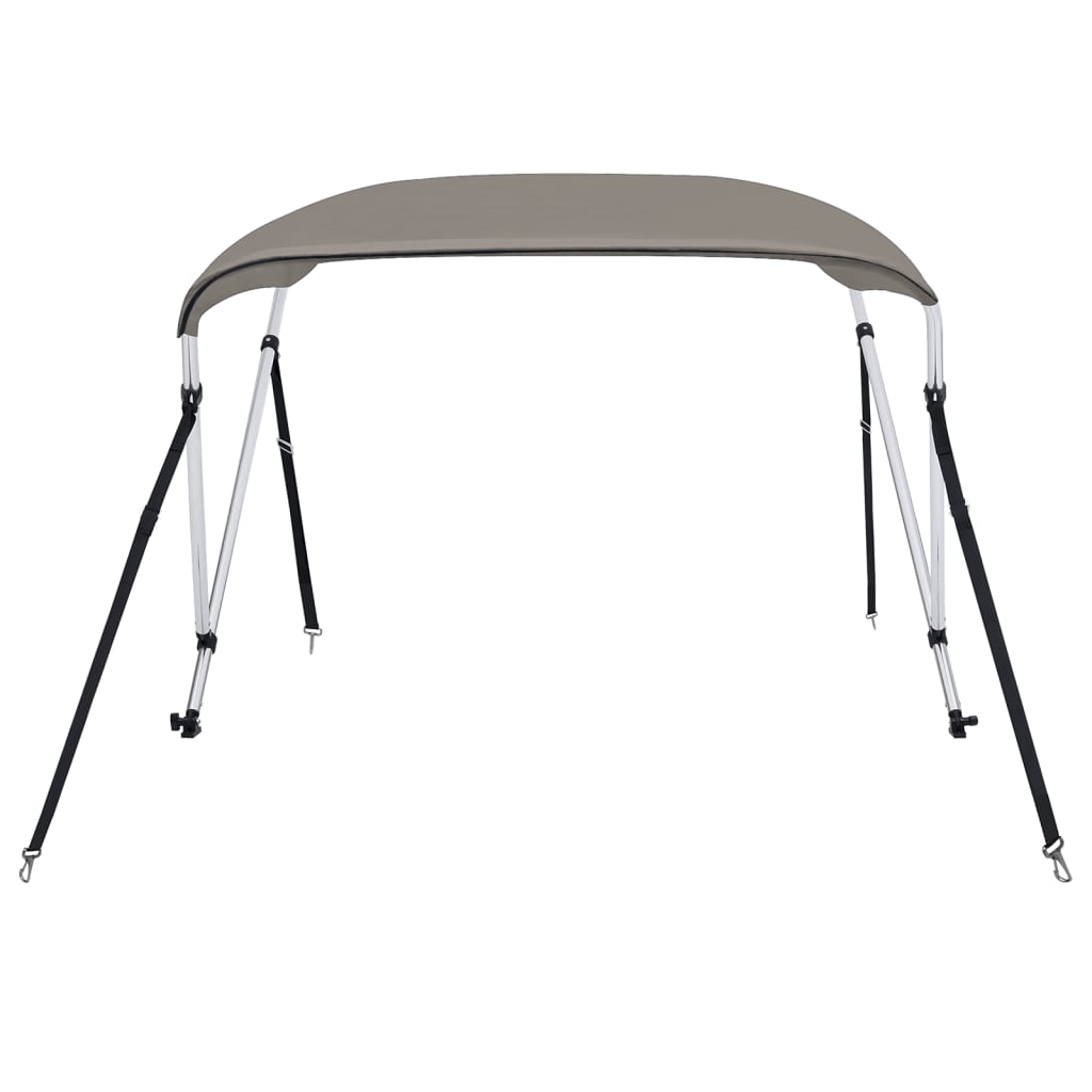 Tenda bimini s 2 luka siva 180x130x110 cm