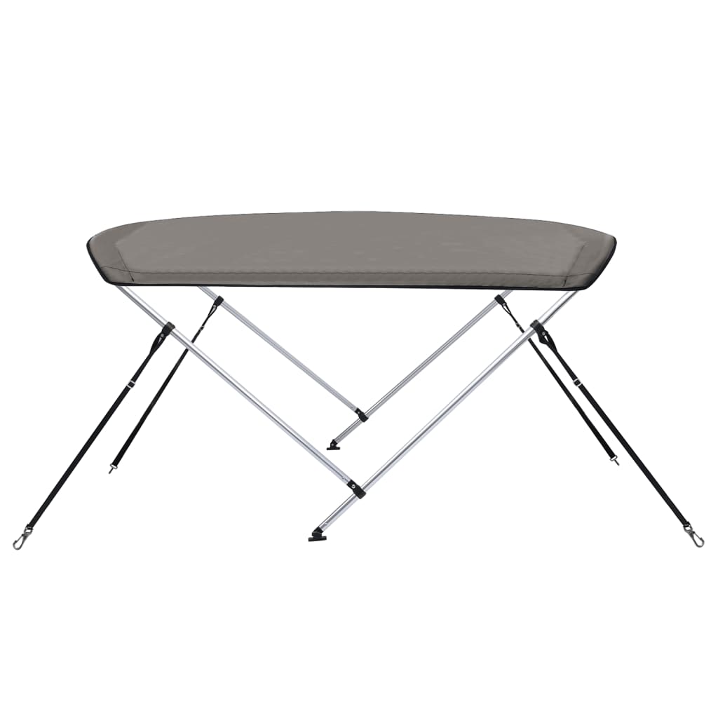 Tenda bimini s 2 luka siva 180x130x110 cm