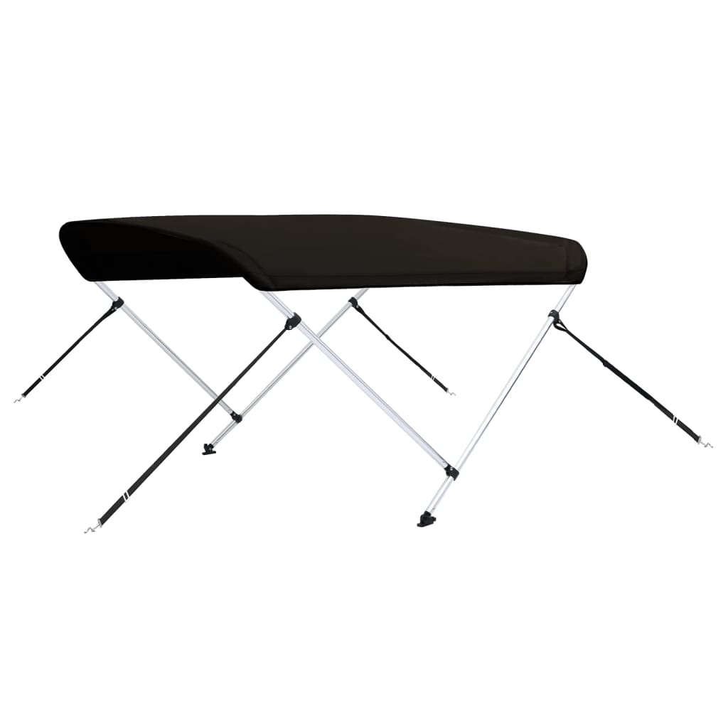 Tenda bimini s 2 luka crna 150x120x110 cm