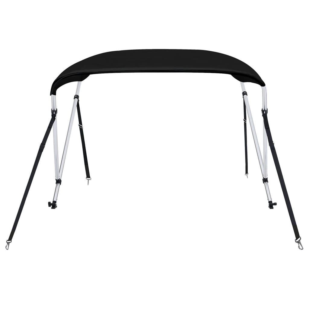 Tenda bimini s 2 luka crna 180x150x110 cm