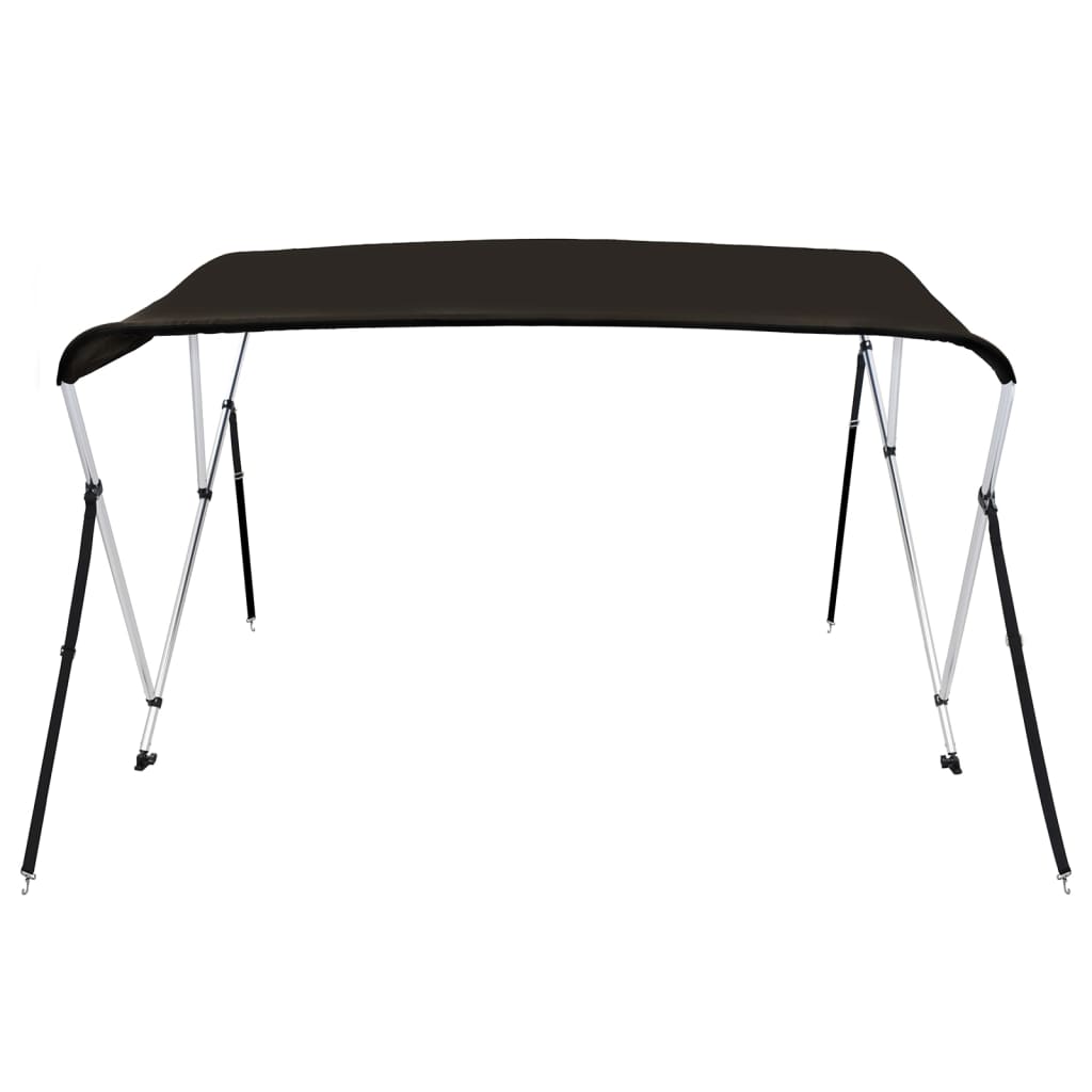 Tenda bimini s 3 luka crna 183x180x137 cm