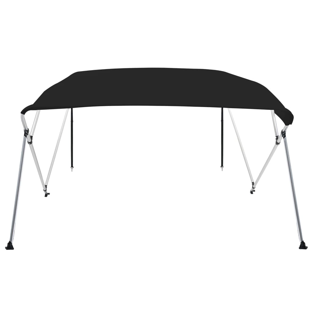 Tenda bimini s 4 luka crna 243x196x137 cm