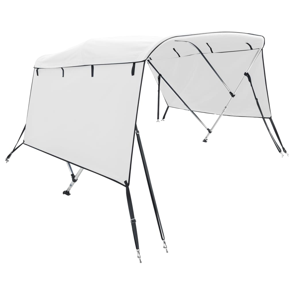 Tenda bimini s 3 luka i bočnim stijenkama 183x(154-167)x137 cm