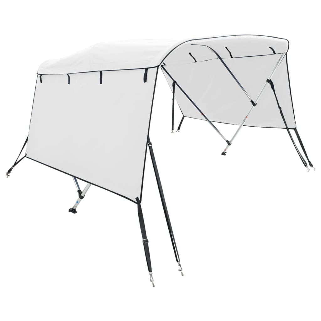 Tenda bimini s 3 luka i bočnim stijenkama 183x(170-182)x137 cm