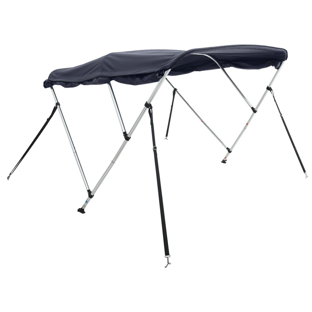 Tenda bimini s 3 luka i bočnim stijenkama 183x(154-167)x137 cm