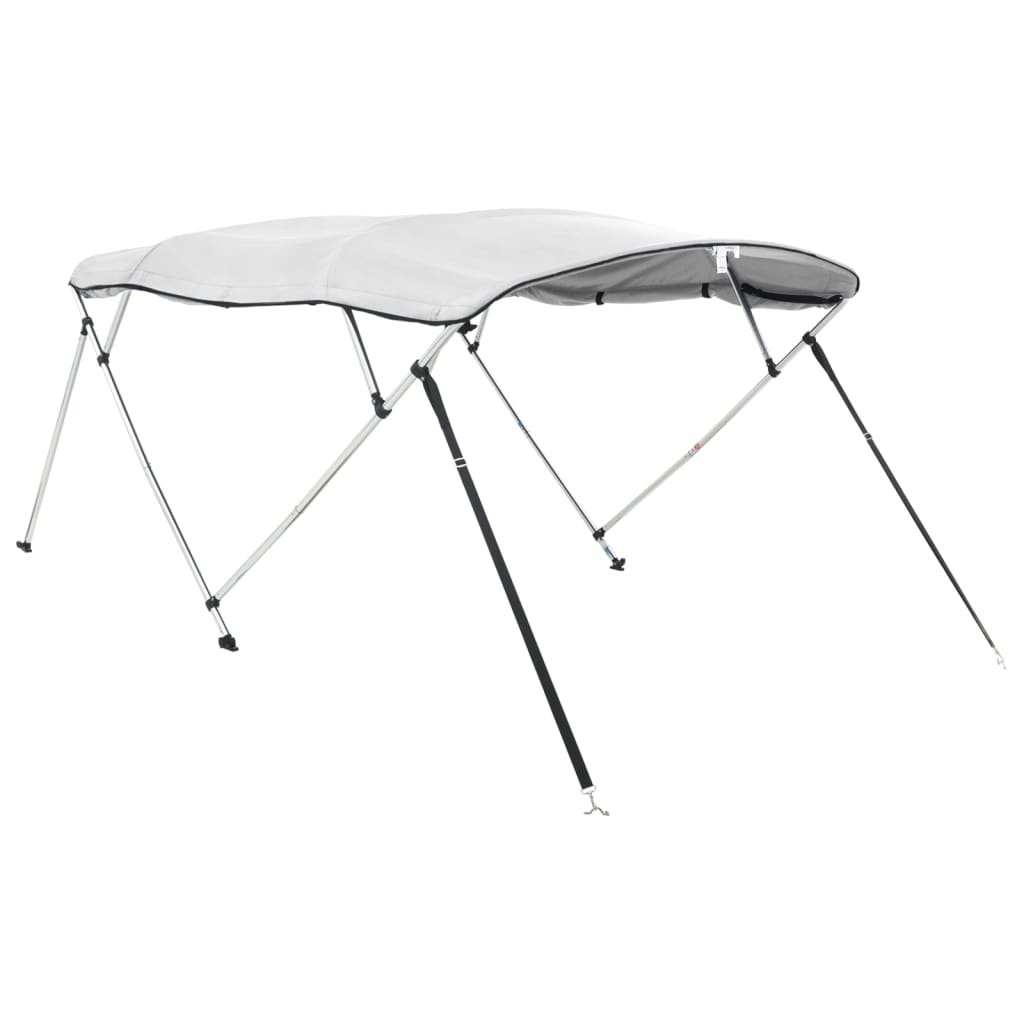 Tenda bimini s 4 luka i bočnim stijenkama 243x(170-182)x137 cm