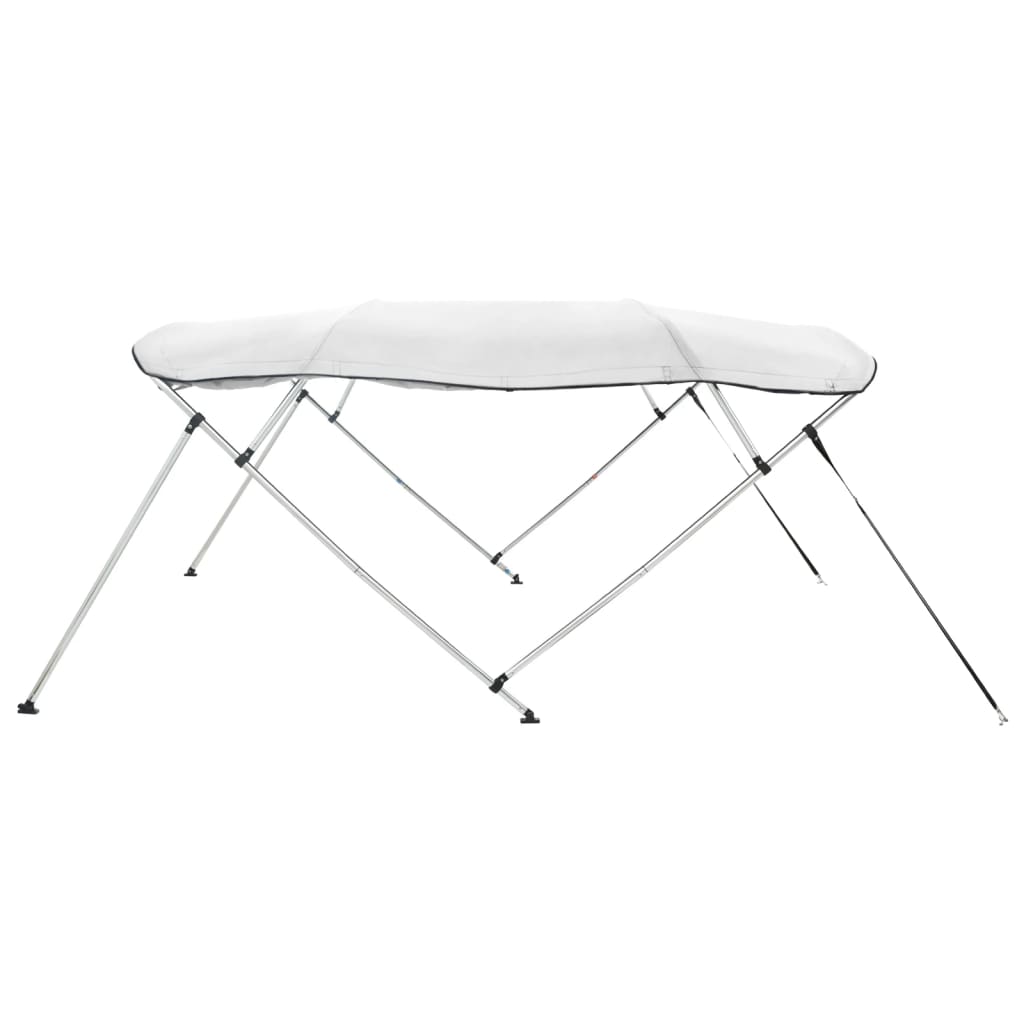 Tenda bimini s 4 luka i bočnim stijenkama 243x(170-182)x137 cm