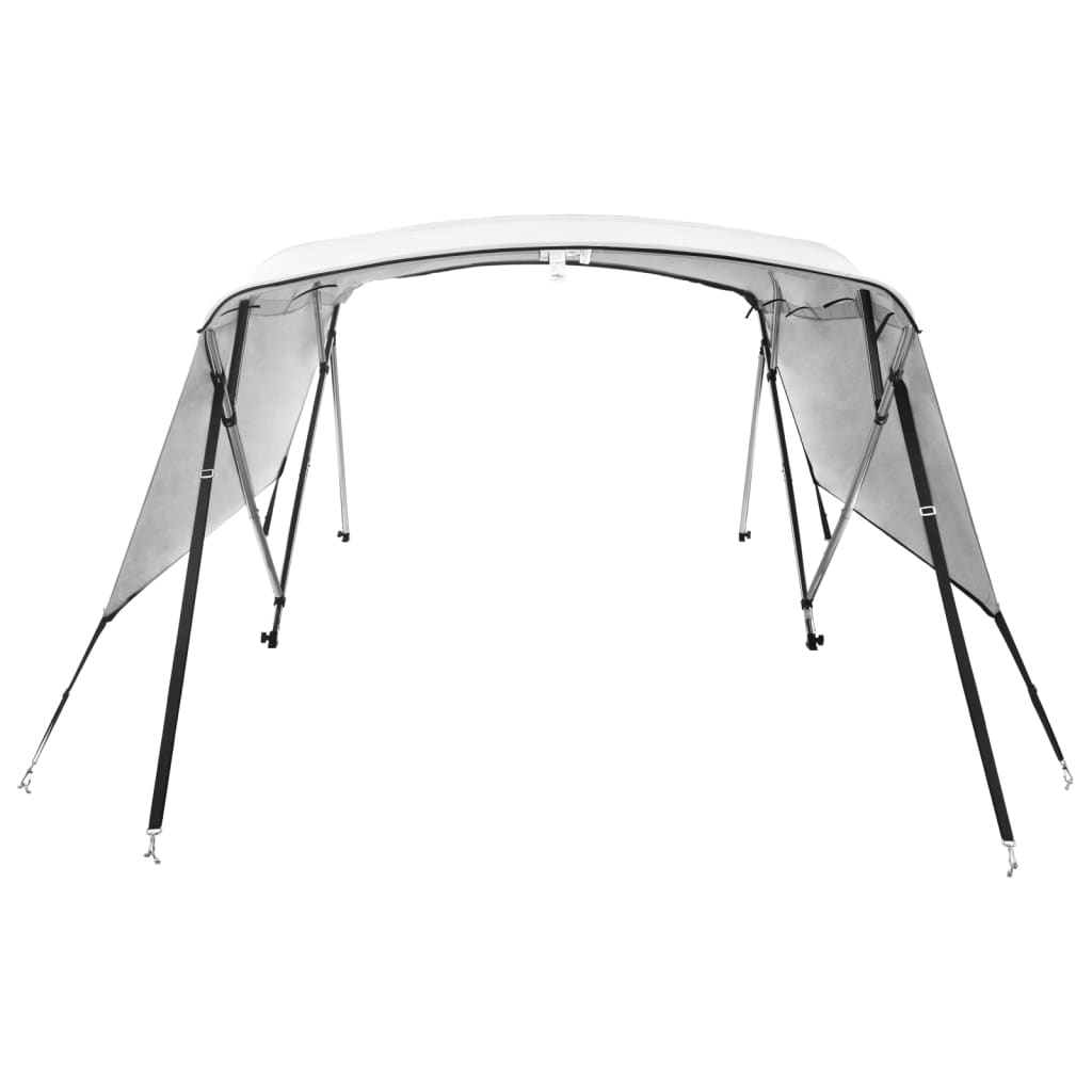 Tenda bimini s 4 luka i bočnim stijenkama 243x(185-198)x137 cm