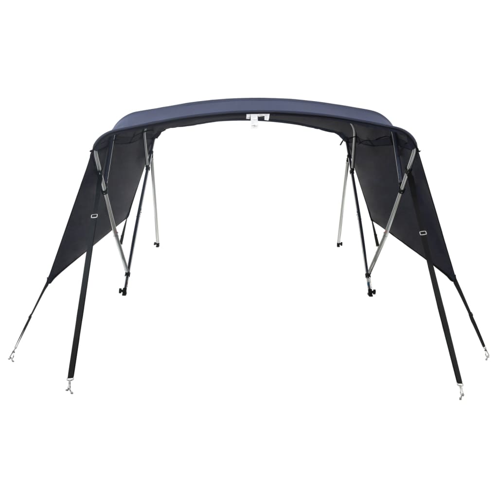 Tenda bimini s 4 luka i bočnim stijenkama 243x(170-182)x137 cm