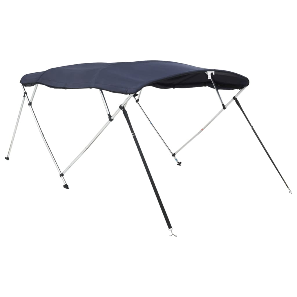 Tenda bimini s 4 luka i bočnim stijenkama 243x(185-198)x137 cm