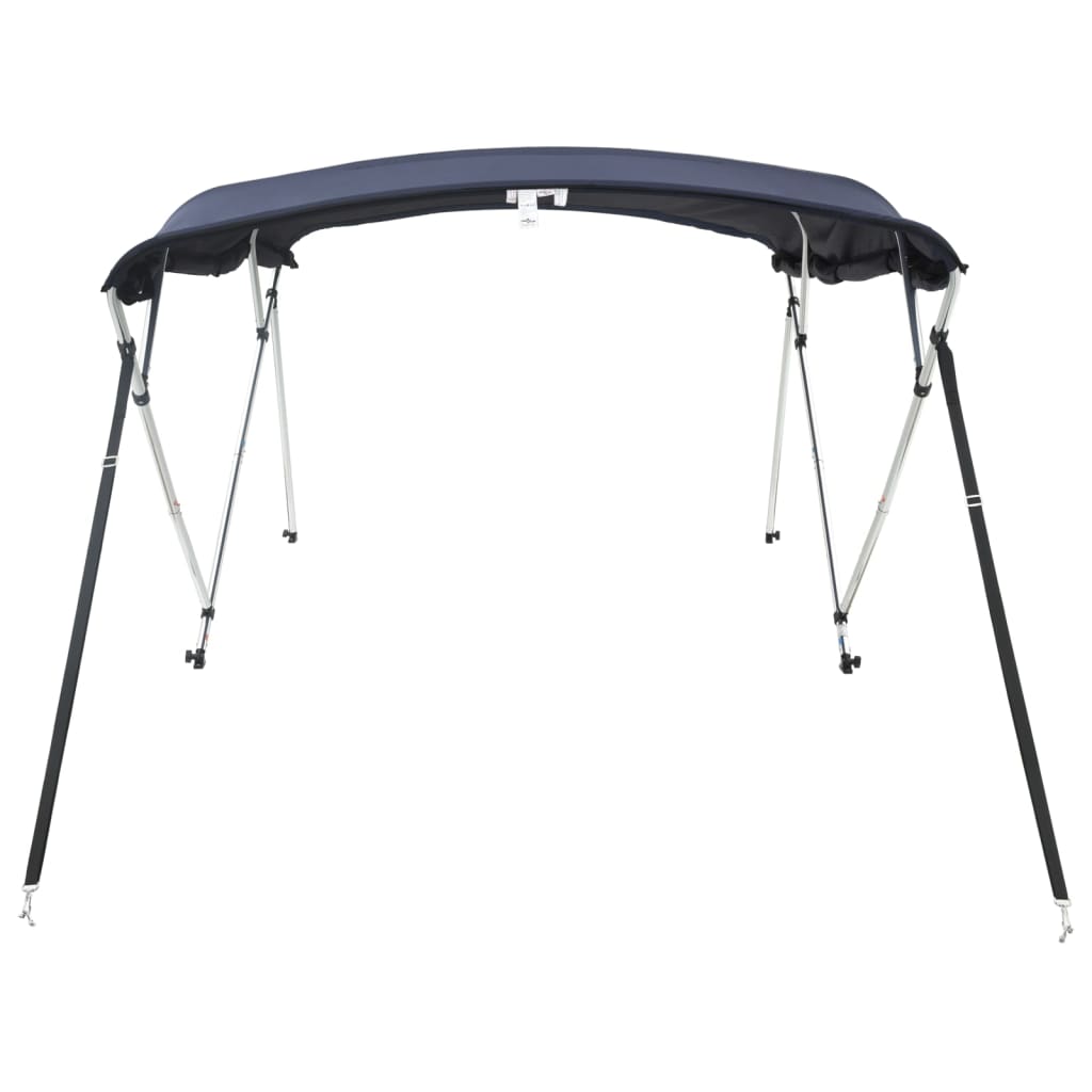 Tenda bimini s 4 luka i bočnim stijenkama 243x(185-198)x137 cm