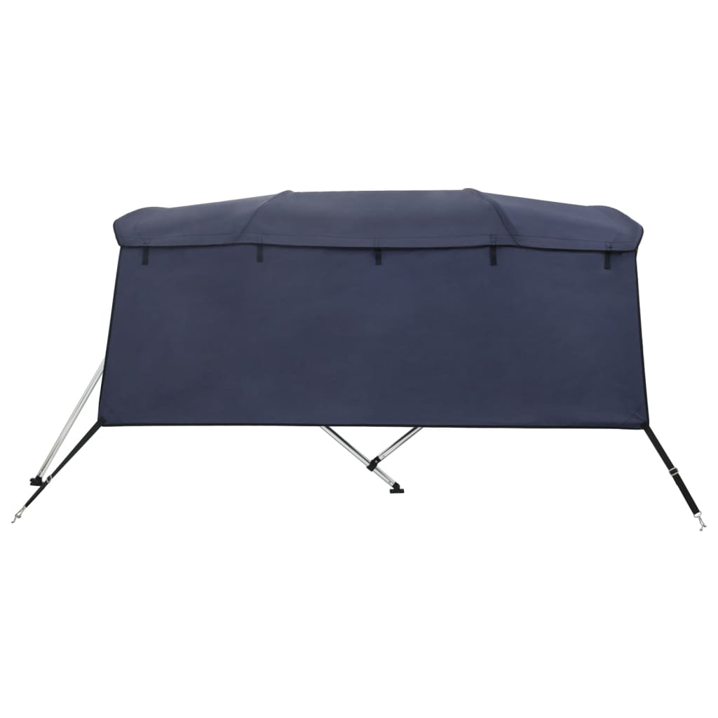 Tenda bimini s 4 luka i bočnim stijenkama 243x(185-198)x137 cm