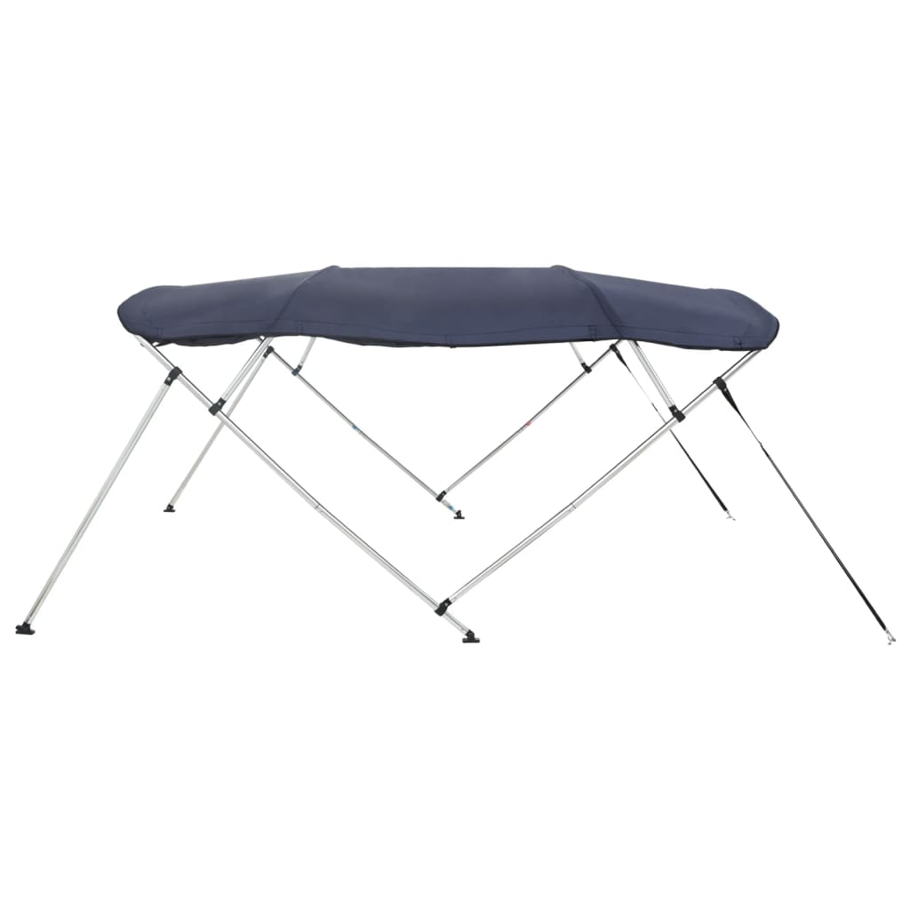 Tenda bimini s 4 luka i bočnim stijenkama 243x(230-244)x137 cm