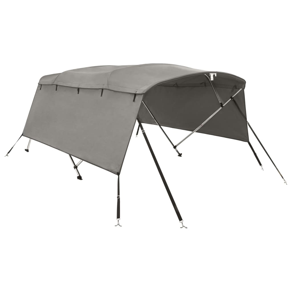 Tenda bimini s 4 luka i bočnim stijenkama 243x(170-182)x137 cm