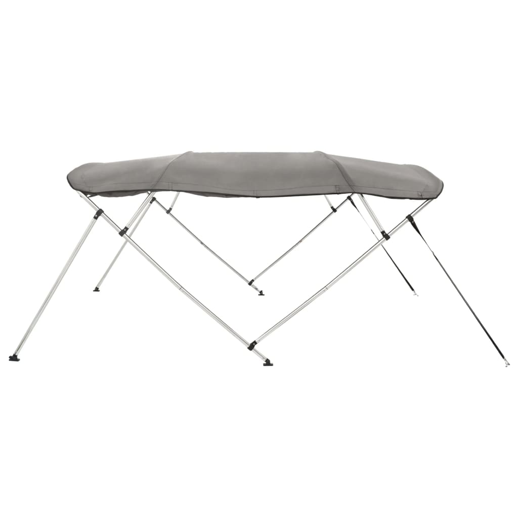 Tenda bimini s 4 luka i bočnim stijenkama 243x(170-182)x137 cm