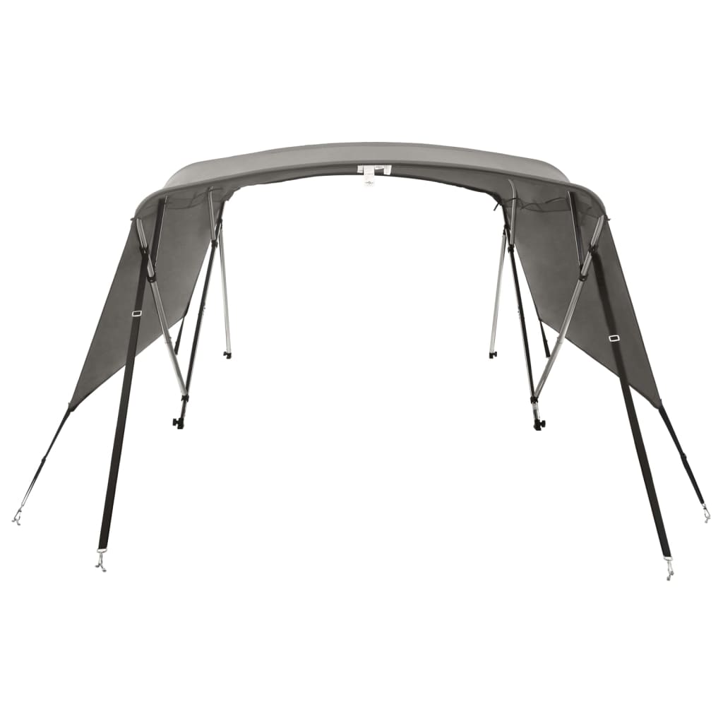 Tenda bimini s 4 luka i bočnim stijenkama 243x(200-213)x137 cm