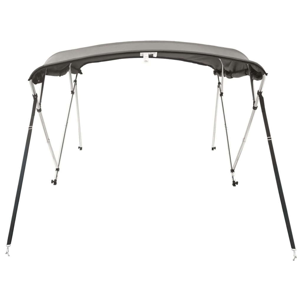 Tenda bimini s 4 luka i bočnim stijenkama 243x(200-213)x137 cm