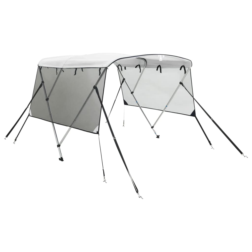 Tenda bimini s 3 luka i mrežastim zidovima 183x(137-152)x137 cm