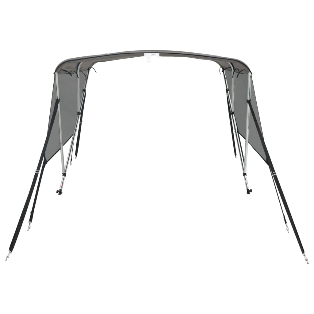 Tenda bimini s 3 luka i mrežastim zidovima 183x(137-152)x137 cm