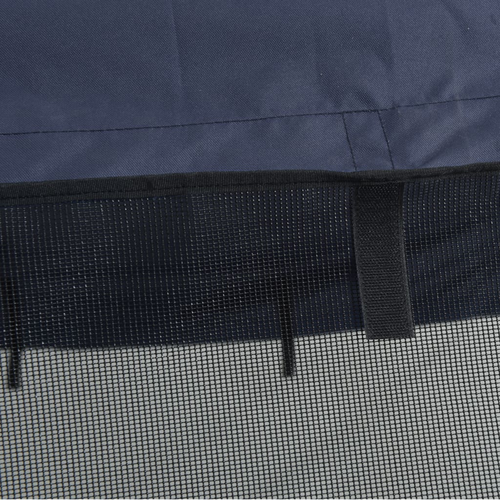 Tenda bimini s 4 luka i mrežastim zidovima 243x(170-182)x137 cm
