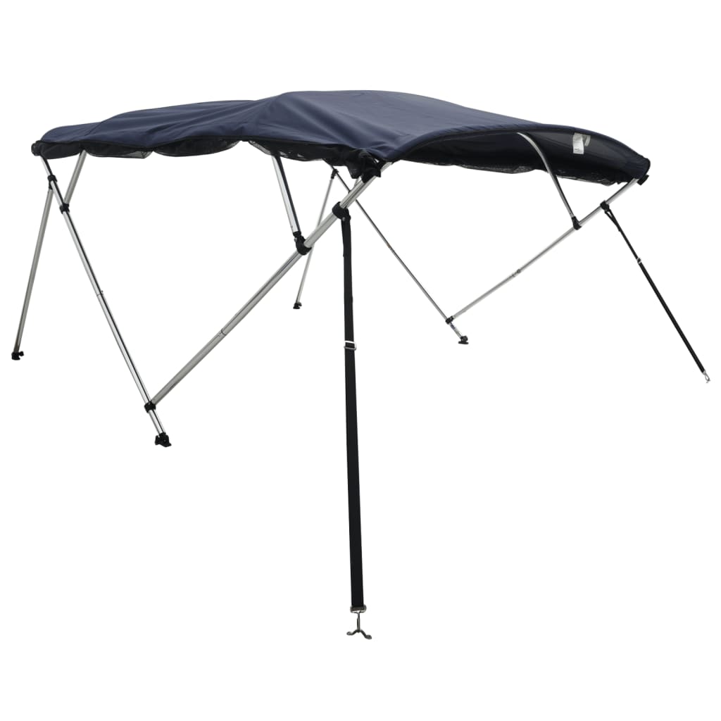 Tenda bimini s 4 luka i mrežastim zidovima 243x(185-198)x137 cm