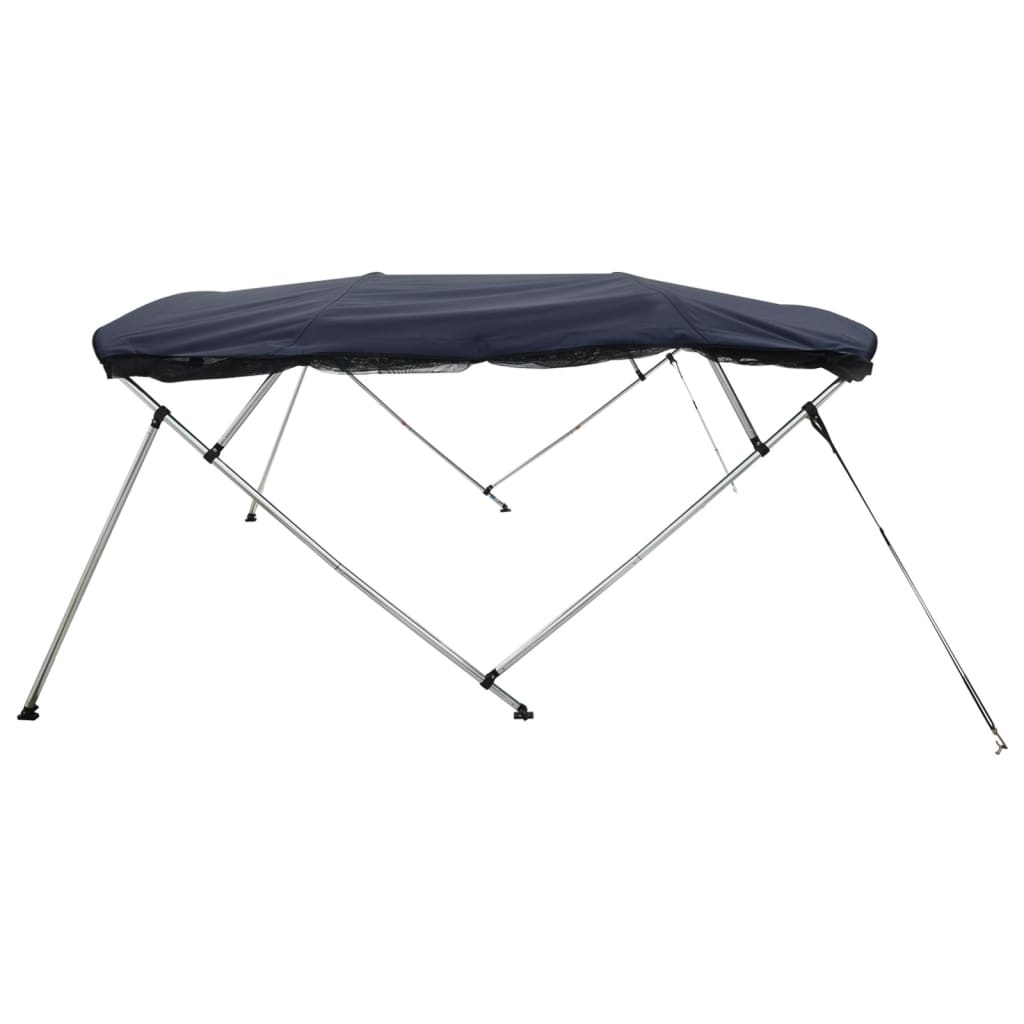 Tenda bimini s 4 luka i mrežastim zidovima 243x(185-198)x137 cm