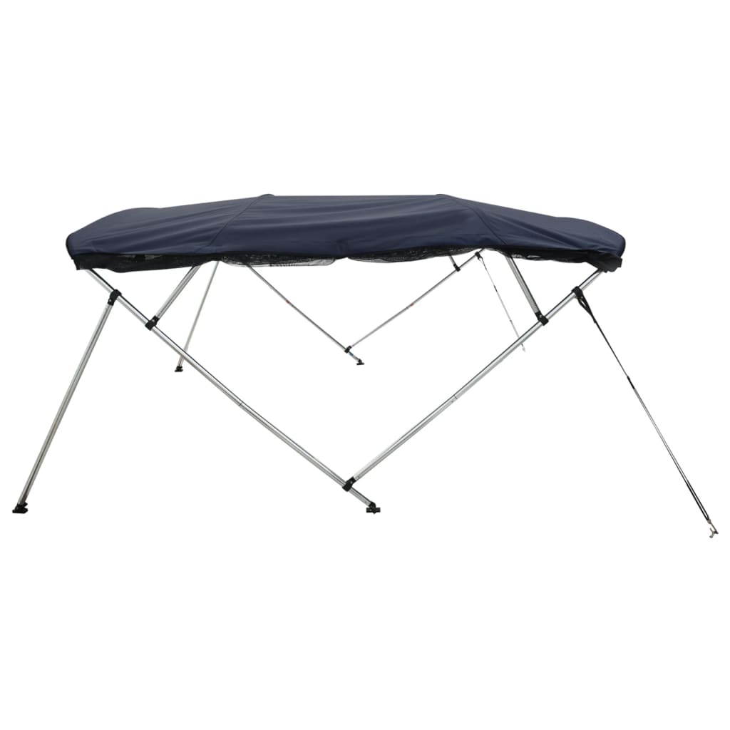 Tenda bimini s 4 luka i mrežastim zidovima 243x(200-213)x137 cm