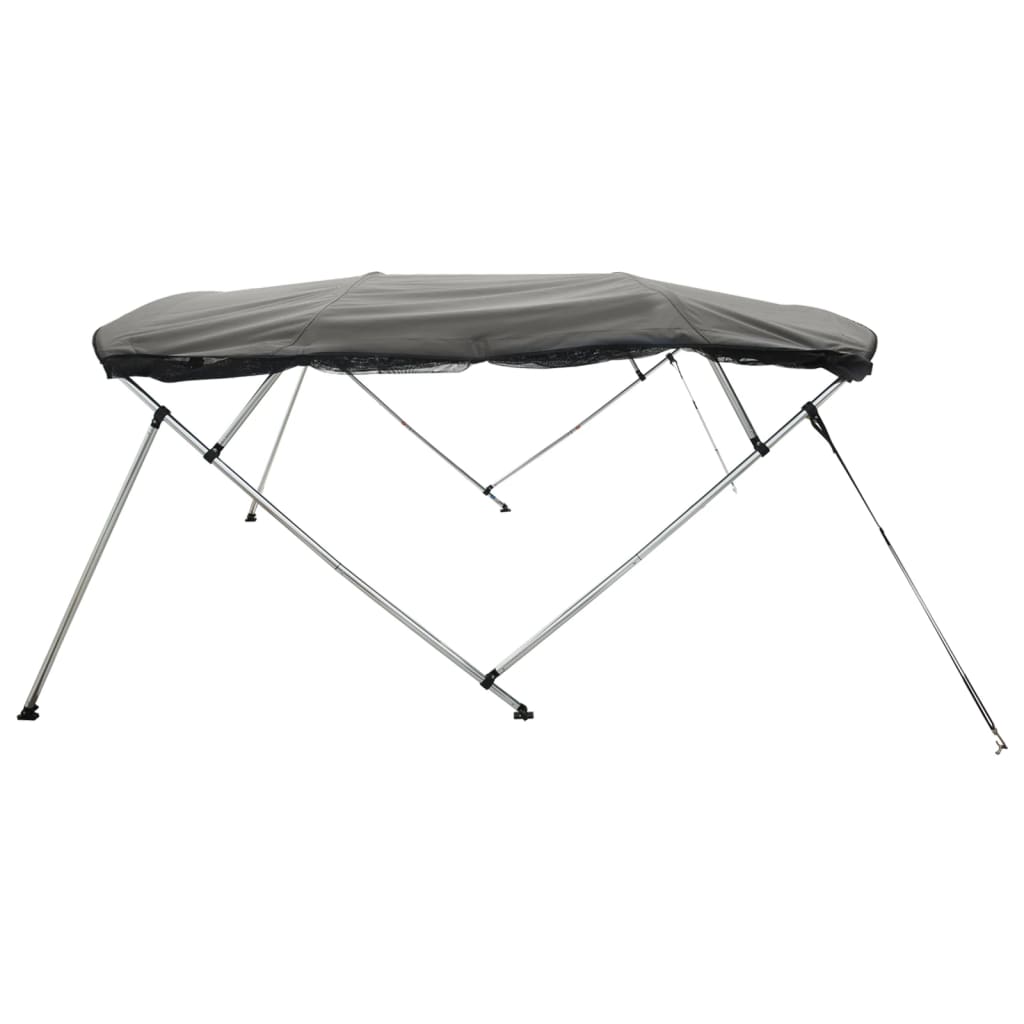 Tenda bimini s 4 luka i mrežastim zidovima 243x(200-213)x137 cm