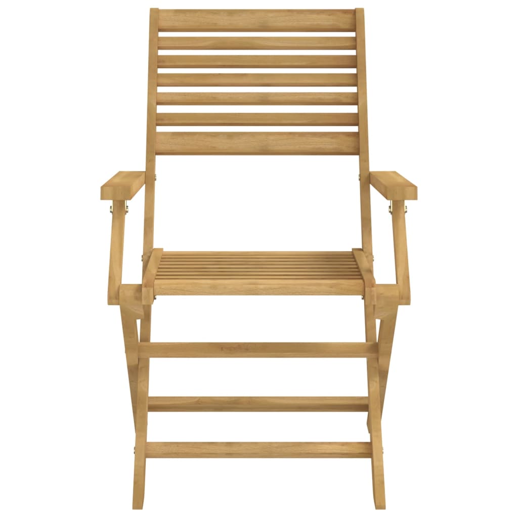 Sklopive vrtne stolice 8 kom 54,5x61,5x86,5 cm od drva bagrema
