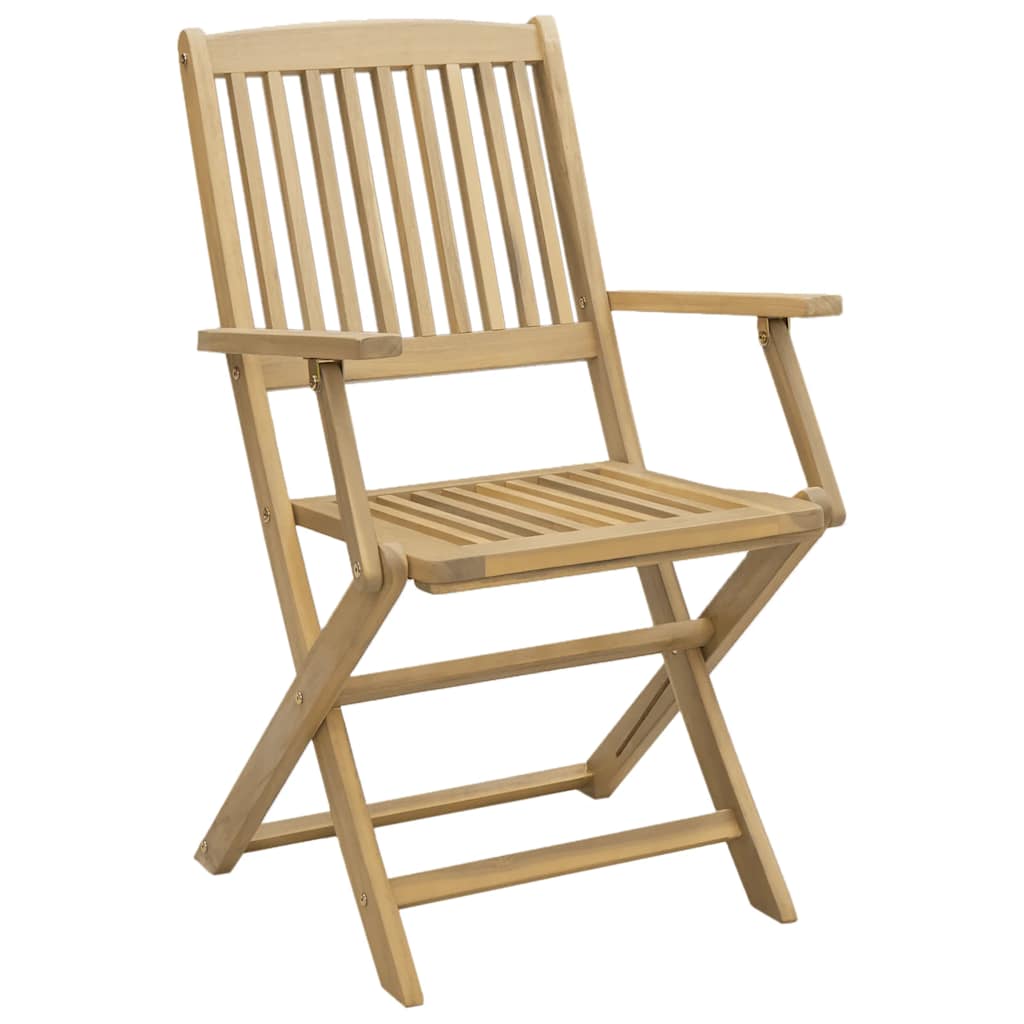 Sklopive vrtne stolice 8 kom 54x61x88 cm od drva bagrema