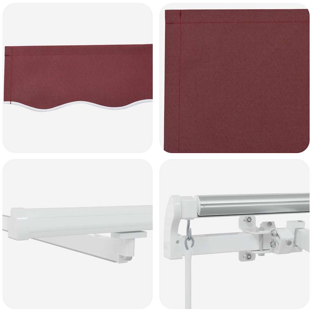 Tenda na ručno uvlačenje s LED bordo 300 x 250 cm