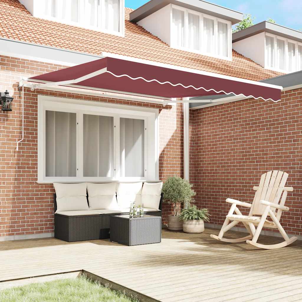 Tenda na automatsko uvlačenje bordo 300 x 250 cm