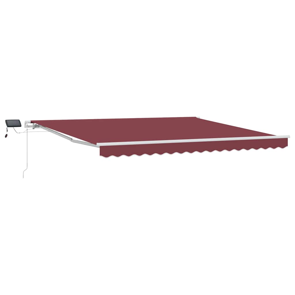 Tenda na ručno uvlačenje s LED bordo 400 x 300 cm