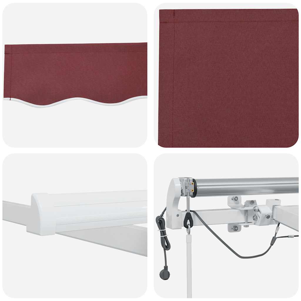 Tenda na automatsko uvlačenje s LED bordo 500x300 cm