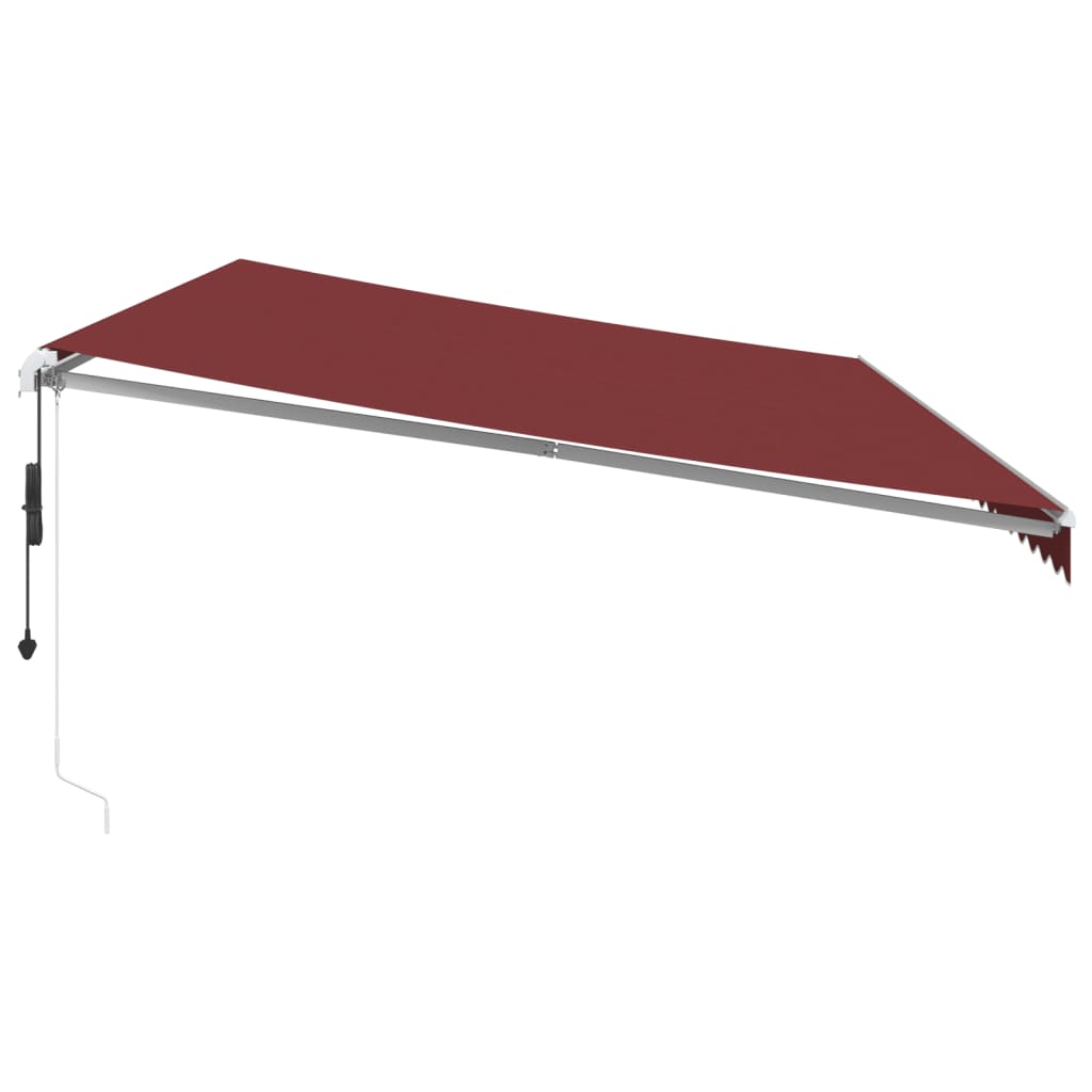 Tenda na automatsko uvlačenje s LED bordo 600x350 cm