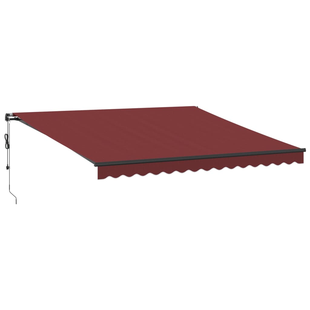 Tenda na automatsko uvlačenje bordo 400 x 350 cm