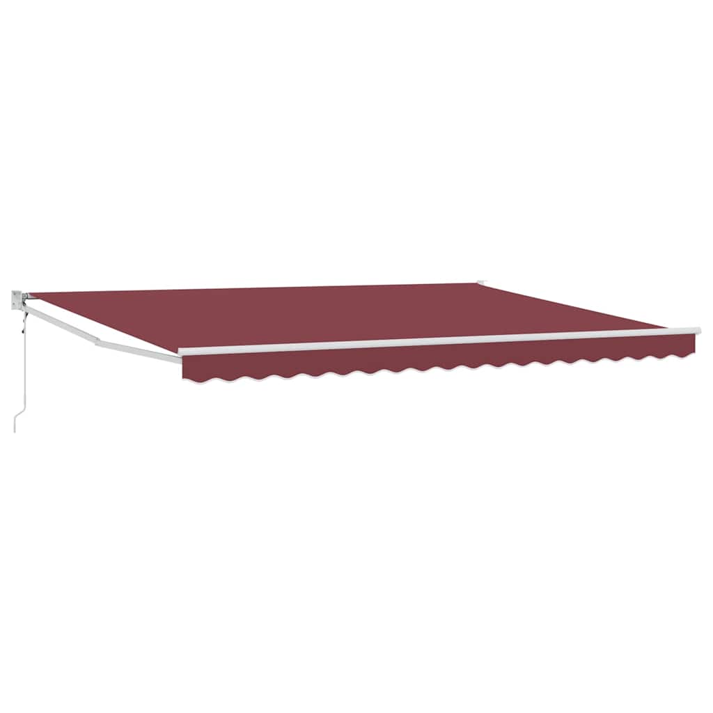 Tenda na automatsko uvlačenje bordo 450 x 300 cm