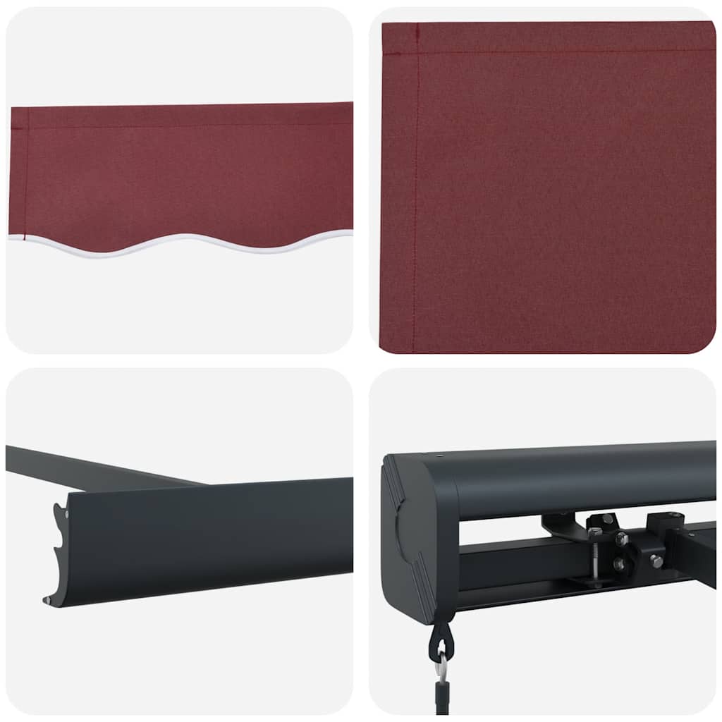 Tenda na automatsko uvlačenje bordo 300 x 250 cm